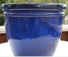glazed pots