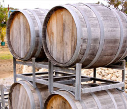 wine barrels perth